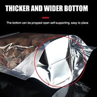 Offre Spéciale – Sachet Doypack Imperméable en Mylar et Aluminium avec Fermeture Zip, Emballage en PE pour Aliments pour Animaux et Bonbons, Impression Gravure