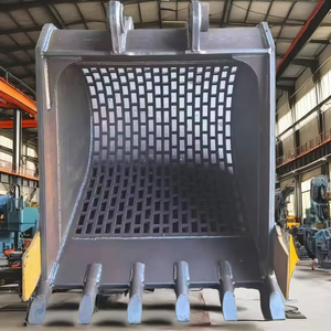 Nhà máy cung cấp OEM Heavy-Duty Skeleton xô máy xúc tập tin đính kèm <span class=keywords><strong>ROTARY</strong></span> sàng Shaker sàng lọc lưới câu đố cho phân loại chọn lọc - Product Image 3