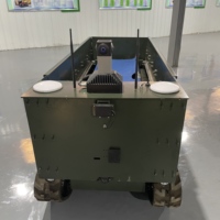Robot de transport à chenilles |   Porte-chargeurs sans pilote robustes |   Robot de transport autonome multifonctionnel