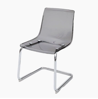 Chaise de salle à manger d'extérieur moderne, confortable et portable, en plastique, idéale pour les restaurants et les patios – Meilleure vente