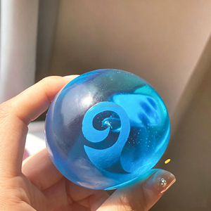Juguete Blandito de TPR de 4cm con Cuentas Mágicas de Dibujos Animados, <span class=keywords><strong>Bola</strong></span> de Maltosa Moldeable de Levantamiento Lento, Alivio del Estrés, Regalo para Niños, Venta al por Mayor - Product Image 3
