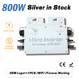 Micro-onduleur solaire intelligent pour usage domestique, sortie 800W, étanche IP65, connecté en Wifi, GTB 800, onduleur pour panneaux solaires - Product Image 5