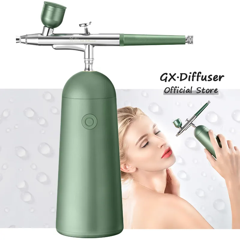 Pistolet aérographe à main Compresseur Injection d'eau Peau Anti-rides Rajeunissement Visage Spa Pour Salon