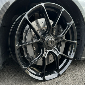 ล้ออัลลอยด์ฟอร์จสั่งทำพิเศษ ขนาด 18-22 นิ้ว สีเทาเมทัลลิก ขอบลึกแบบซี่ลวด  สำหรับ <span class=keywords><strong>Porsche</strong></span> 911 Cayman <span class=keywords><strong>Panamera</strong></span> - Product Image 3