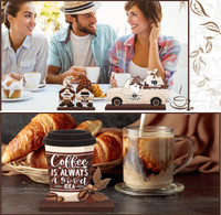 Ferme Art déco bois plateau à plusieurs niveaux café Bar décor signe pour la maison ou le mariage accessoires en bois élégants pour votre café-bar