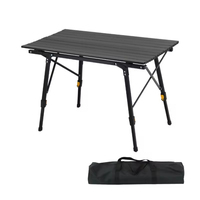 Tables de camping pliantes modernes en aluminium de haute qualité, personnalisables en usine, pour 4 saisons, pour l'extérieur, l'école et les meubles de jardin.
