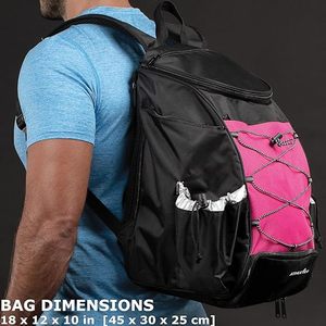 Muestra gratis portátil personalizado de alta calidad capacidad Pickleball Paddle Bag zapato compartimento valla gancho mochila hombres mujeres <span class=keywords><strong>valcan</strong></span> - Product Image 6