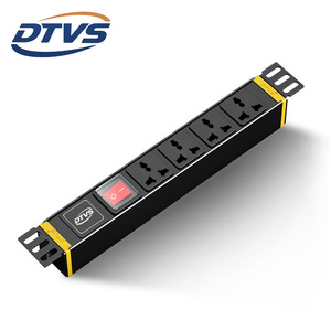USA tiêu chuẩn công nghiệp PDU 16A 250V-4-way Rack mount Đơn vị phân phối điện với on/off chỉ số - Product Image 1