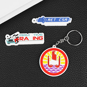 Desent พวงกุญแจ PVC ตัวการ์ตูนสำหรับเป็นของขวัญงานปาร์ตี้วัสดุเนื้อนุ่มทนทาน - Product Image 3