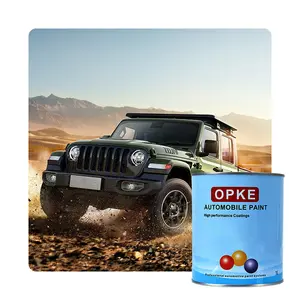 OPKE brand high gloss extra black leather truck paint has excellent weather resistance car paint global supplier spray paint