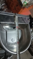 Abreuvoirs pour animaux en acier inoxydable Bol à eau flottant pour vache et cochon/chien avec valve à flotteur pour les besoins de consommation de bétail