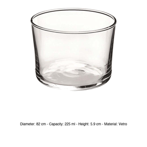 Verre à vin mini Bodega en verre trempé 22,5 cl Bormioli Rocco H 5,9 cm Ø 8,2 cm - Product Image 3