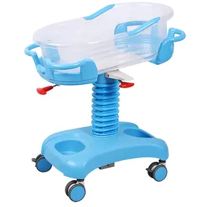 ORP-BPB02 유압 유아 의료 침대 ABS 플라스틱 아기 병원 유아용 침대 아기 소아 침대 제조 업체