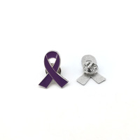 Broches en ruban mignonnes et colorées, accessoires de charité pour la sensibilisation au SIDA et la prévention du cancer du sein