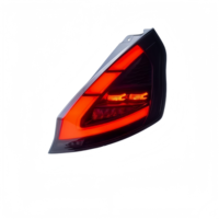 Feux arrière LED ABS haute luminosité avec clignotants séquentiels pour Ford Fiesta Hatchback 2009-2015