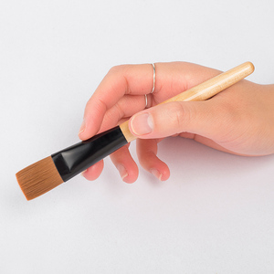 Fourniture d'usine Brosse de masque d'argile de haute qualité Brosse cosmétique pour le visage Brosse de masque facial pour femme - Product Image 1