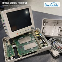 TCP900 Bantalan Termal Silikon Tegangan Tinggi Khusus CPU/PCB untuk Pembuangan Panas Multi-Ukuran Elektronik/3C/Manajemen Termal PCB