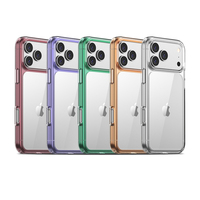 Nouvelle coque transparente pour iPhone 18 Pro Max, anti-jaunissement, résistante aux rayures, coque de protection rigide antichoc pour iPhone 18 17 16 15
