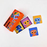 Jeu de cartes mémoire pour enfants, multi-thèmes, jeu de cartes de concentration, jouet éducatif précoce pour les tout-petits de 3 ans et plus