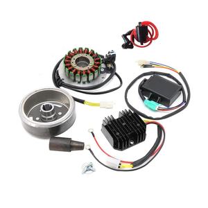 Rénovation complète du système électrique Magnéto Stator Volant d'inertie Bobine d'allumage Régulateur Redresseur Faisceau de câbles pour CJ750 - Product Image 5