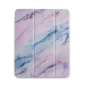 New Soft TPU tab Strong Magnetic Attraction for iPad Pro 12.9 cover 2020 With Pencil Holder shell Protective sleeve tablet case