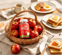 Gummies au vinaigre de cidre de pomme naturel pour adultes – Soutien digestif quotidien, métabolisme sain, gestion du poids, santé bucco-dentaire