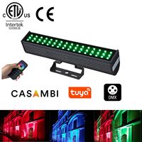 Control Remoto Inalámbrico DMX RDM WIFI con Aplicación Casambi, Controlador Meanwell con Certificación ETL y CE, 50W 100W 150W RGB RGBW, Proyector LED de Color Cambiante