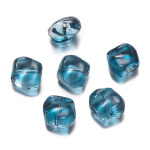 Glass Spacer <b>Beads</b> Oval Shape Pearlescent Treatment For Bracelet Making 10mm Size AC4087 - Product Image 5
