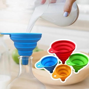 <span class=keywords><strong>Imbuto</strong></span> da Cucina S e <span class=keywords><strong>L</strong></span>, Accessori per Cucina, Imbuti Pieghevoli in Silicone per Trasferimento Liquidi e Bottiglie d'Acqua G25-27 - Product Image 1