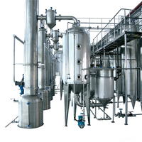 Évaporateur à simple effet, concentrateur à double effet, concentrateur multi-effets 100L-10000L/H pour la concentration de produits laitiers, de jus et de sirops