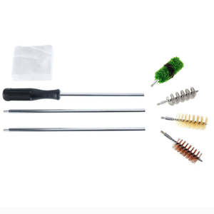 Oferta Especial: Kit de Mantenimiento de Cañones con Varilla Larga, Cepillo Limpiador de Acero Inoxidable Enrollado de Nylon Duro y Herramientas Tácticas de Cuidado de Cañones de Múltiples Calibres - Product Image 2