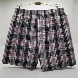Hot Sale <strong>Men</strong> Boxers <strong>Men</strong> Plaid <strong>Underwear</strong> <strong>Mens</strong> Polyester Panties