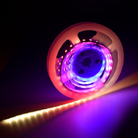 Luces de Escenario de Alto Brillo, PCB de 8 mm, Resistentes al Agua para Exteriores, 24 V, Direccionables, 120 LED/m, UCS2904 RGBW, Tira de LED Flexible SMD3535