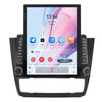 Reproductor de Video para Auto con Pantalla Tesla Vertical de 9.7 Pulgadas para BMW Serie 1 E81 E82 E87 E88 2004-2012 con Car-play, Navegación GPS 4G