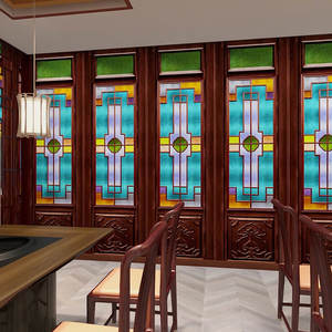 Papel tapiz <span class=keywords><strong>de</strong></span> decoración <span class=keywords><strong>de</strong></span> estilo Retro, decoración <span class=keywords><strong>de</strong></span> puertas <span class=keywords><strong>de</strong></span> vidrio, <span class=keywords><strong>ventanas</strong></span>, Edificio Antiguo, restaurante, papel tapiz <span class=keywords><strong>de</strong></span> fondo antiguo - Product Image 3