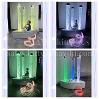 Lampe à bulles sensorielle Snoezelen, stimulation visuelle, changement de couleur, colonne LED pour la thérapie de l'autisme, salle sensorielle