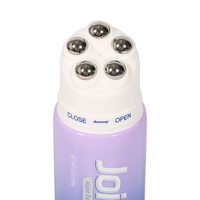 Tube en plastique avec des billes en acier inoxydable, masseur vibrant pour l'emballage cosmétique