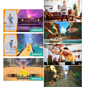 <span class=keywords><strong>Jeu</strong></span> de bagues longues avec sangle de jambe, bagues de Fitness, Yoga, sangle de jambe, pour <span class=keywords><strong>jeu</strong></span> d'aventure - Product Image 5