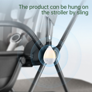 Recién llegado, máquina de viaje de ruido blanco con luz nocturna <span class=keywords><strong>para</strong></span> bebés/adultos, 26 tipos de música - Product Image 6