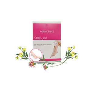 Emballage personnalisé, meilleur travail des pieds du japon, lait de chèvre hydratant exfoliant pour bébé, masque boulochage à l'aloe Vera - Product Image 1