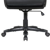 Fauteuil de jeu ergonomique pivotant en cuir PU, avec vérin à gaz à 3 positions et options multicolores pour un confort de longue durée