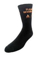 Chaussettes ignifuges haute performance, certifiées EN ISO14116 et EN 1149-5, mélange acrylique, pour la sécurité industrielle