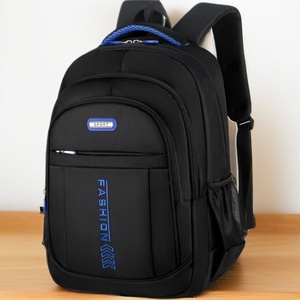 Large Capacity Oxford Cloth Backpack for Men Waterproof Business Computer Travel Bag Polyester for Junior High School Students - Product Image 3
