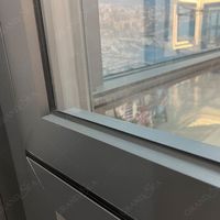 Ventana plegable de aluminio, ventanas de vidrio plegables, ventana plegable de rejilla vertical americana para Bar, tienda, café