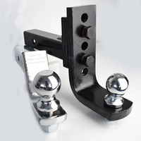 Top qualité US SAE.J684 Standard 5000lbs charge acier 2 "boule 5/8" goupille d'attelage récepteur universel barre de remorquage d'attelage