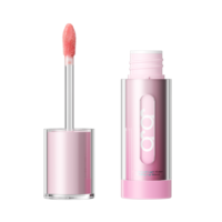 Tube de brillant à lèvres vide 3,5g en plastique avec bouchon à vis, givré, couleur personnalisée, sérigraphié, transparent, applicateur cosmétique ODM