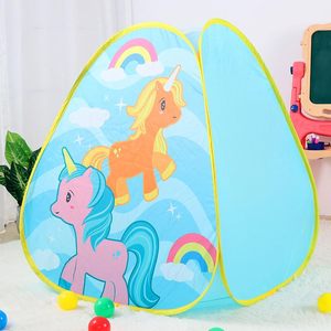 Fábrica de Juguetes Personalizados, Carpa Plegable para Niños, Carpa Portátil de Poliéster con Diseño de Unicornio, Carpas de Juguete para Niños - Product Image 4