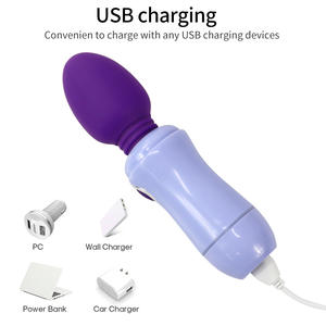 Amor Sexual fuerte vibración mejorada Mini vibrador masajeador corporal de mano, vibradores de punto G de clítoris juguete sexual para mujeres adultas - Product Image 3