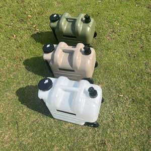 Cubo para Almacenamiento de Agua, Tanque de Agua Exterior de Gran Capacidad con Ruedas, Contenedor de Agua con Grifo para Camping - Product Image 2