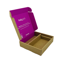 Boîte d'emballage personnalisée Ching TA et boîte d'expédition avec laminage mat pour l'expédition recyclable sur matériau en carton ondulé